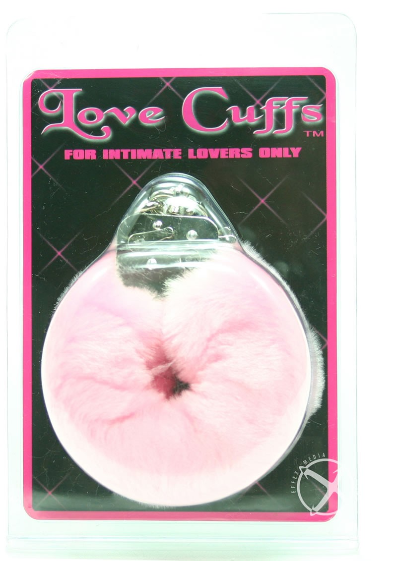 FURRY LOVE CUFFS PINK                                                                              