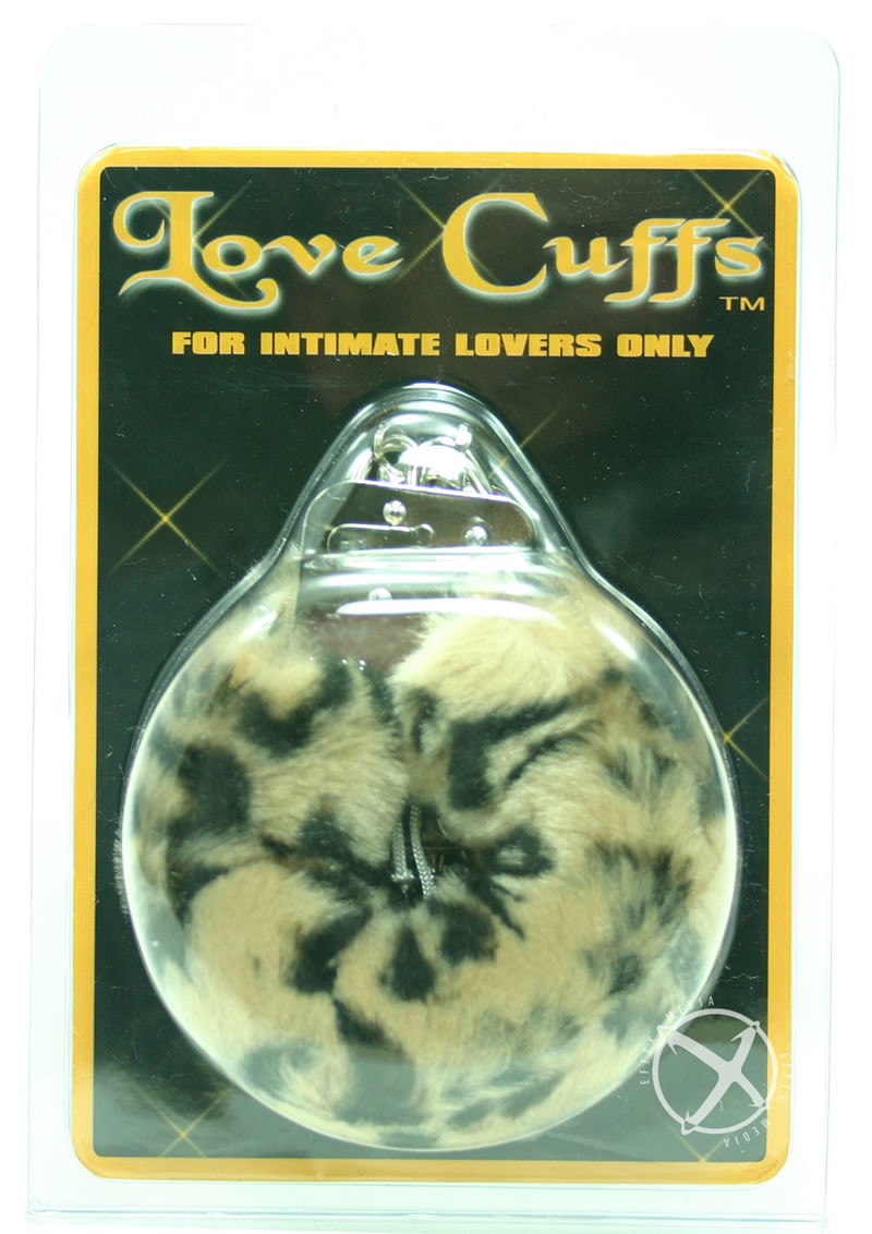 FURRY LOVE CUFFS LEOPARD                                                                           