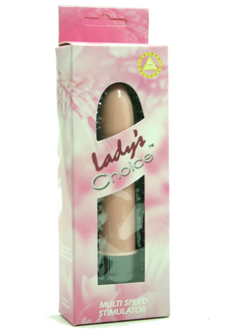 LADYS CHOICE 5 INCH PLASTIC VIBRATOR PINK