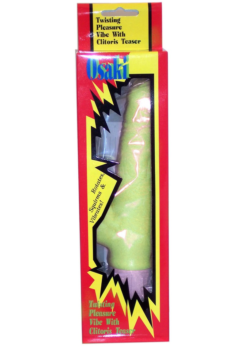 Osaki Twister Vibrator Rabbit Glow In The Dark
