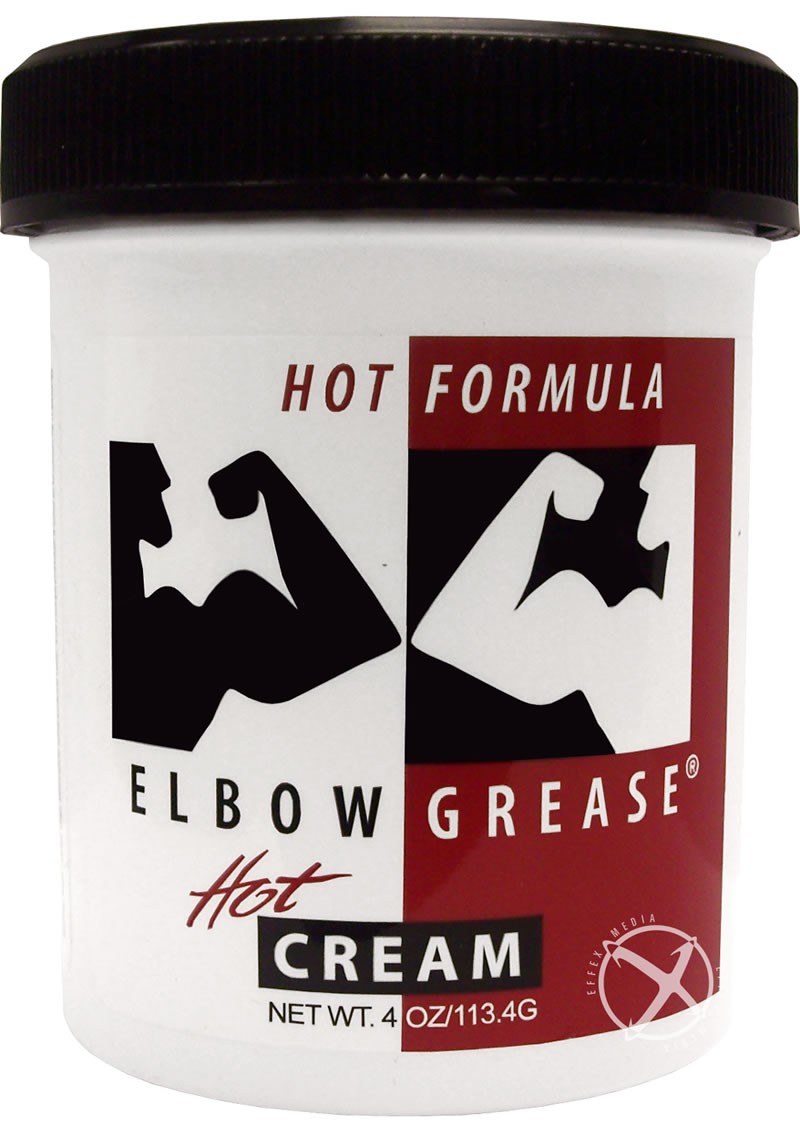 Elbow Grease Hot Formaul Hot Cream Lubricant 4 Ounce
