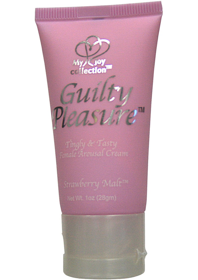 Guilty Pleasure Tingly & Tasty Female Arousal Cream 1 oz Strawberry Malt