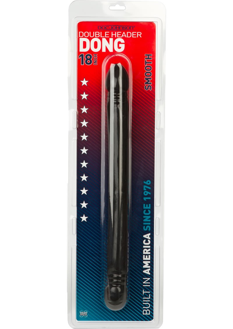 Smooth Double Header 18 Inch Black