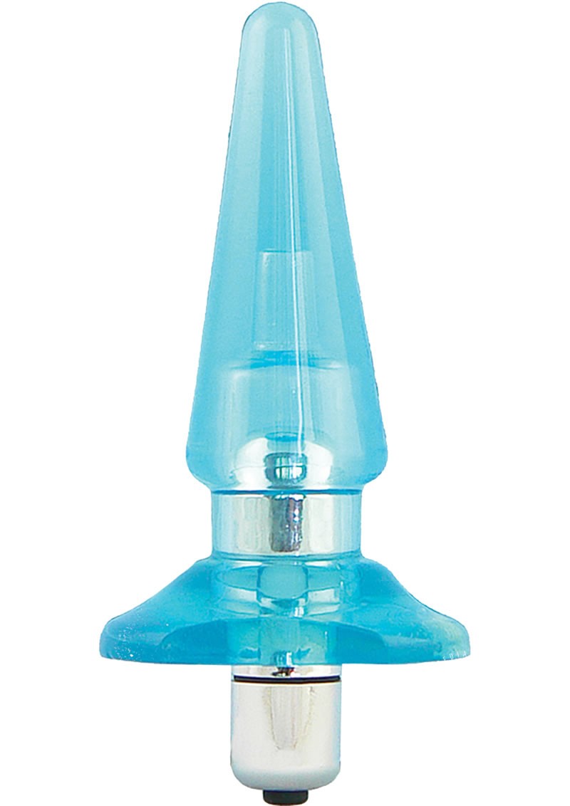 Blush Novelties B Yours Basic Vibra Anal Plug Blue