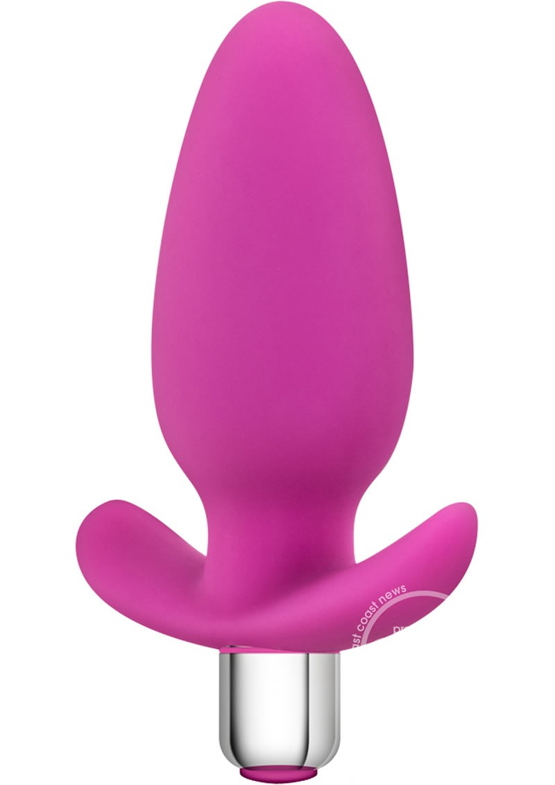 Blush Luxe Little Thumper Anal Plug Fuchsia