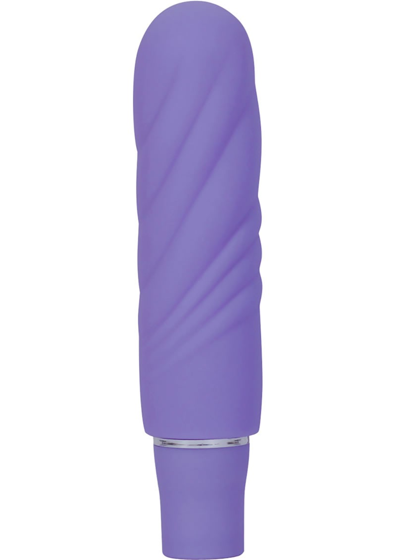 Blush Luxe Nimbus Mini Multifunction Vibrator Periwinkle