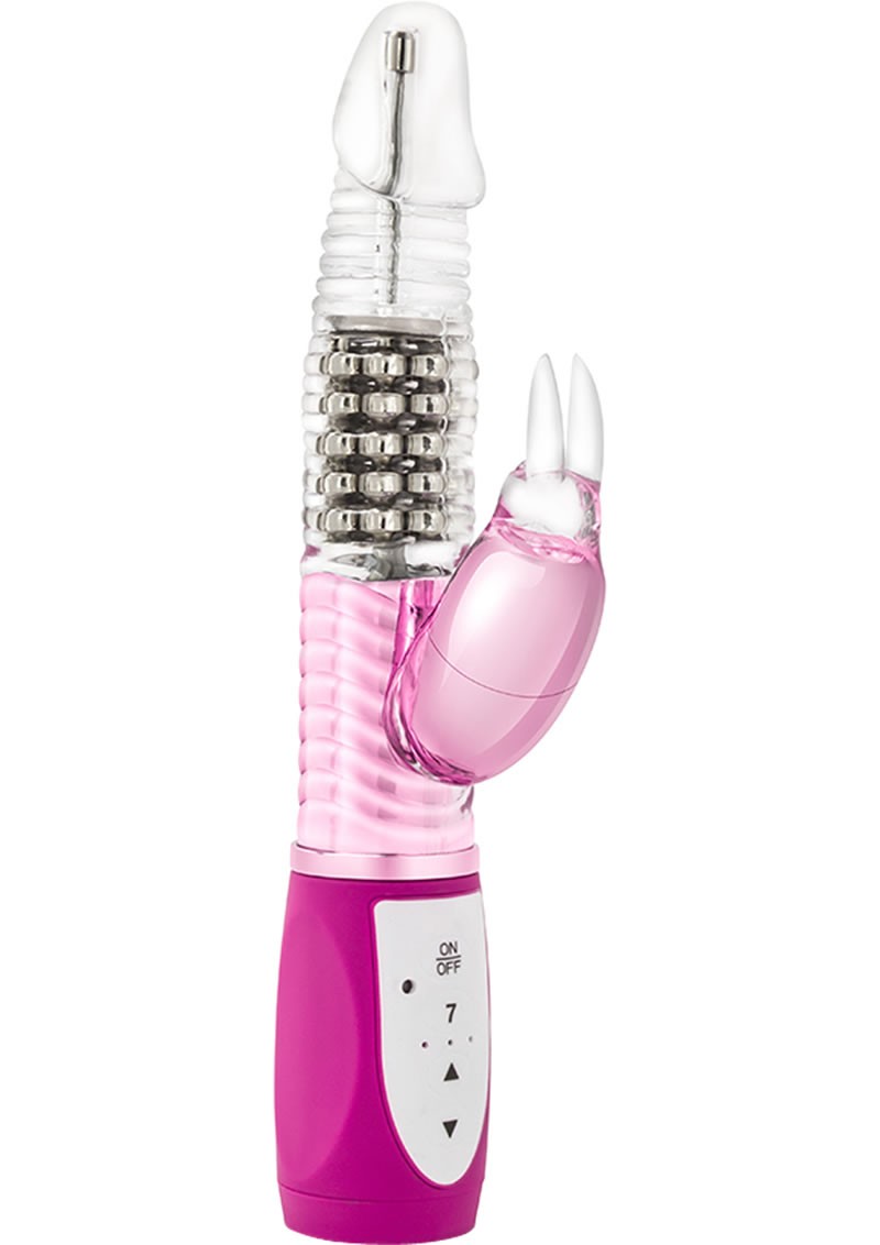Blush Novelties Luxe Rabbit Vibrator Waterproof Pink
