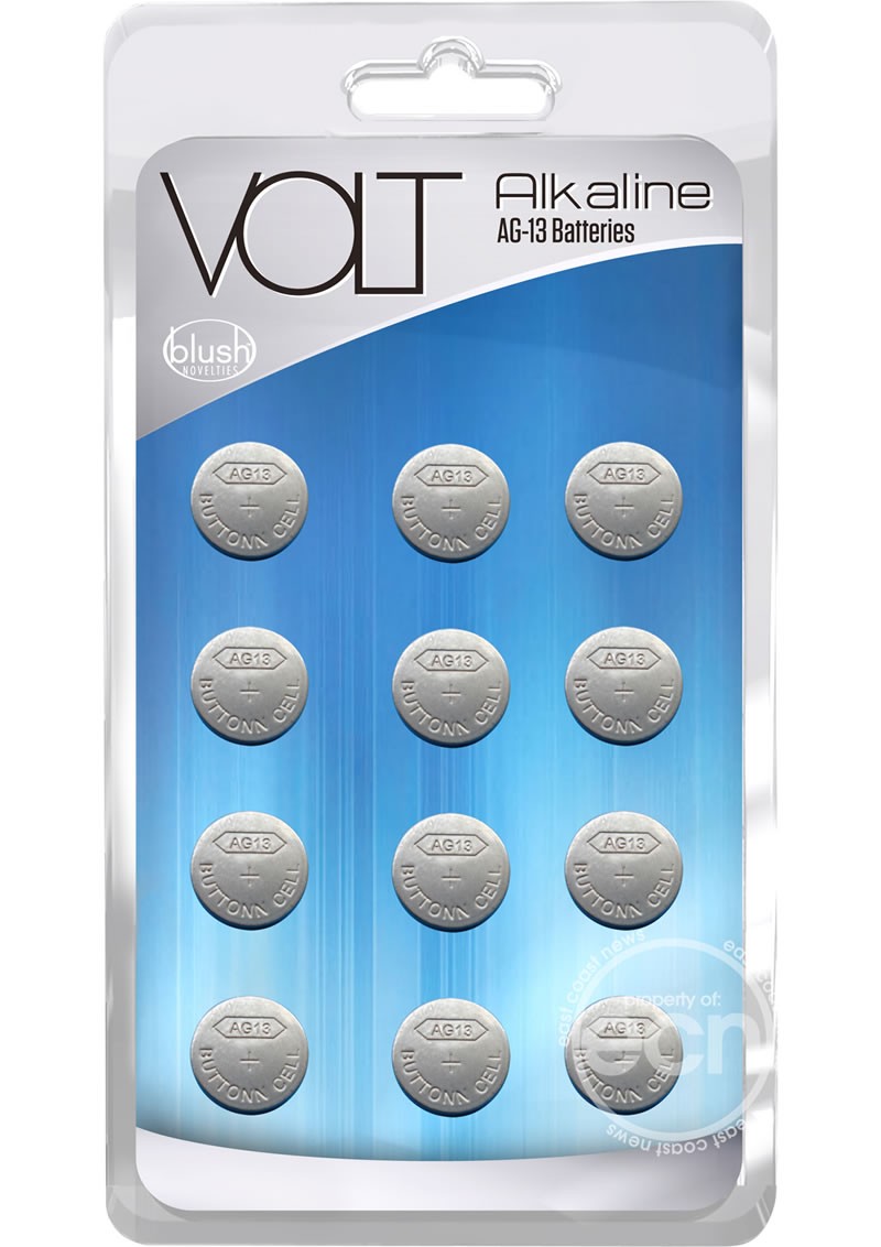 Blush Novelties Volt Akaline AG-13 LR44 Batteries 12 Pack