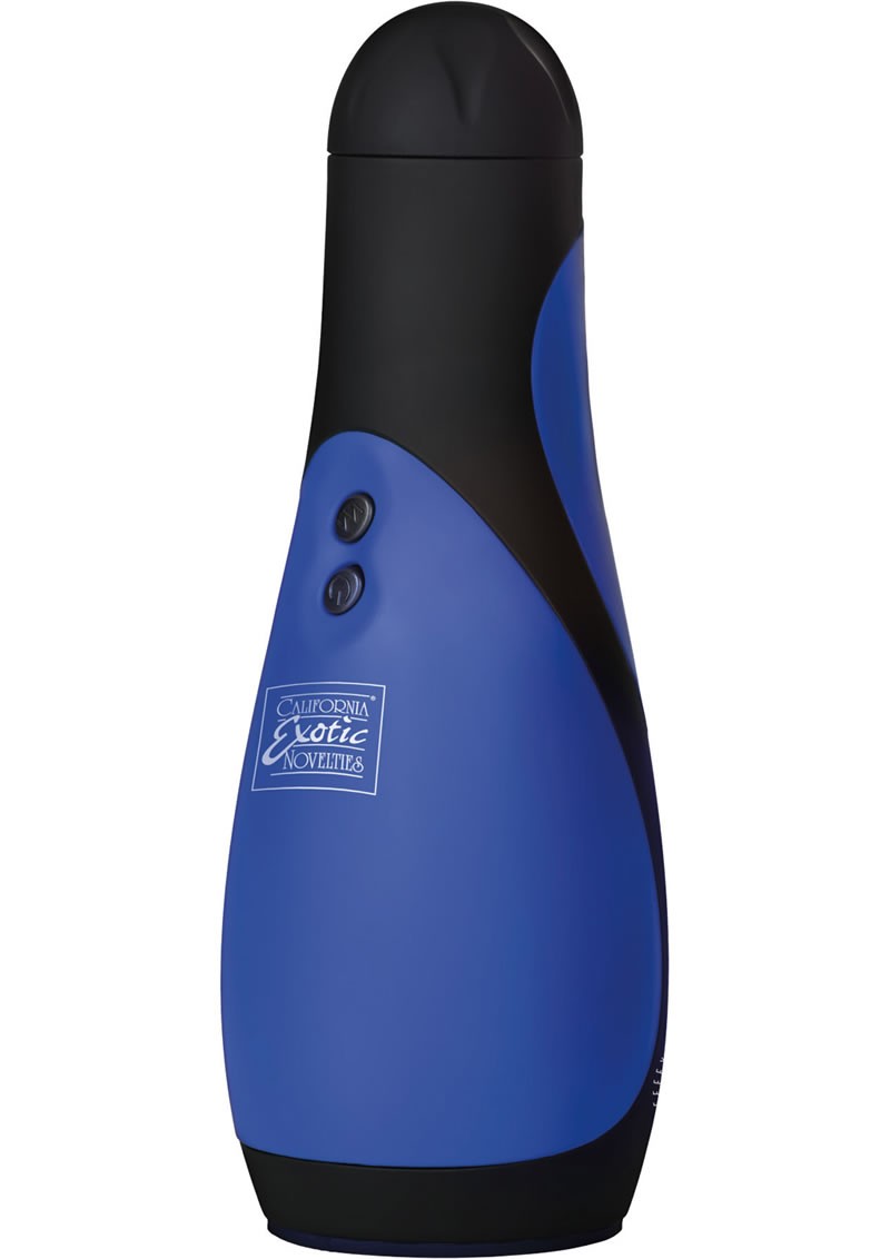 CalExotics Apollo Power Stroker Auto Masturbator Blue