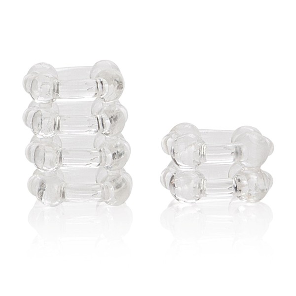CalExotics Colt Enhancer Cock Rings Clear