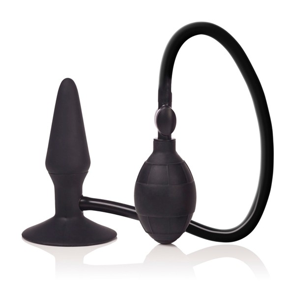 CalExotics Colt Medium Pumper Plug Inflatable Anal Plug Black