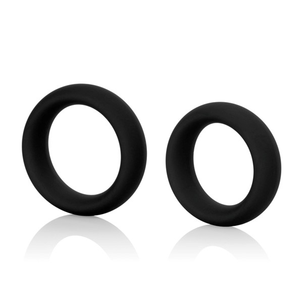 CalExotics Colt Silicone Super Rings 2 Pack Black
