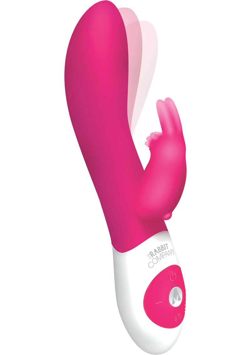 Rabbit Co The Come Hither Rabbit Vibrator Hot Pink