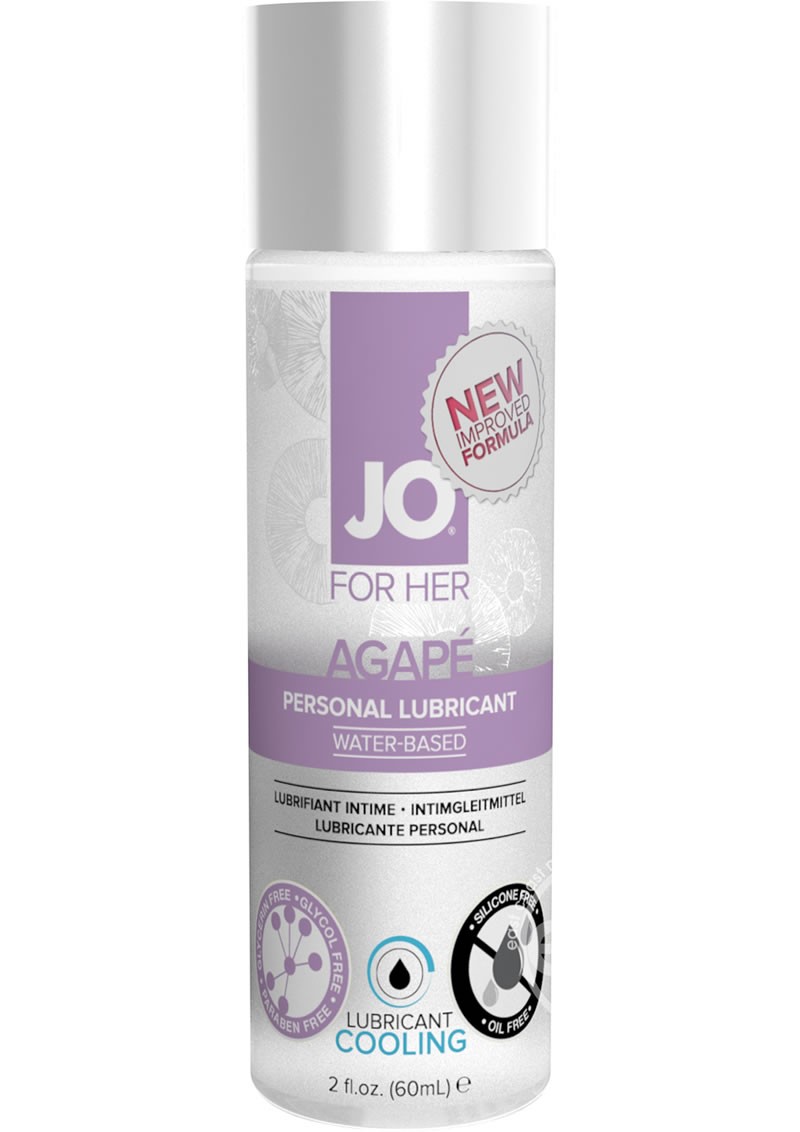 System Jo for Her Agape Cooling Lubricant 2 Ounce