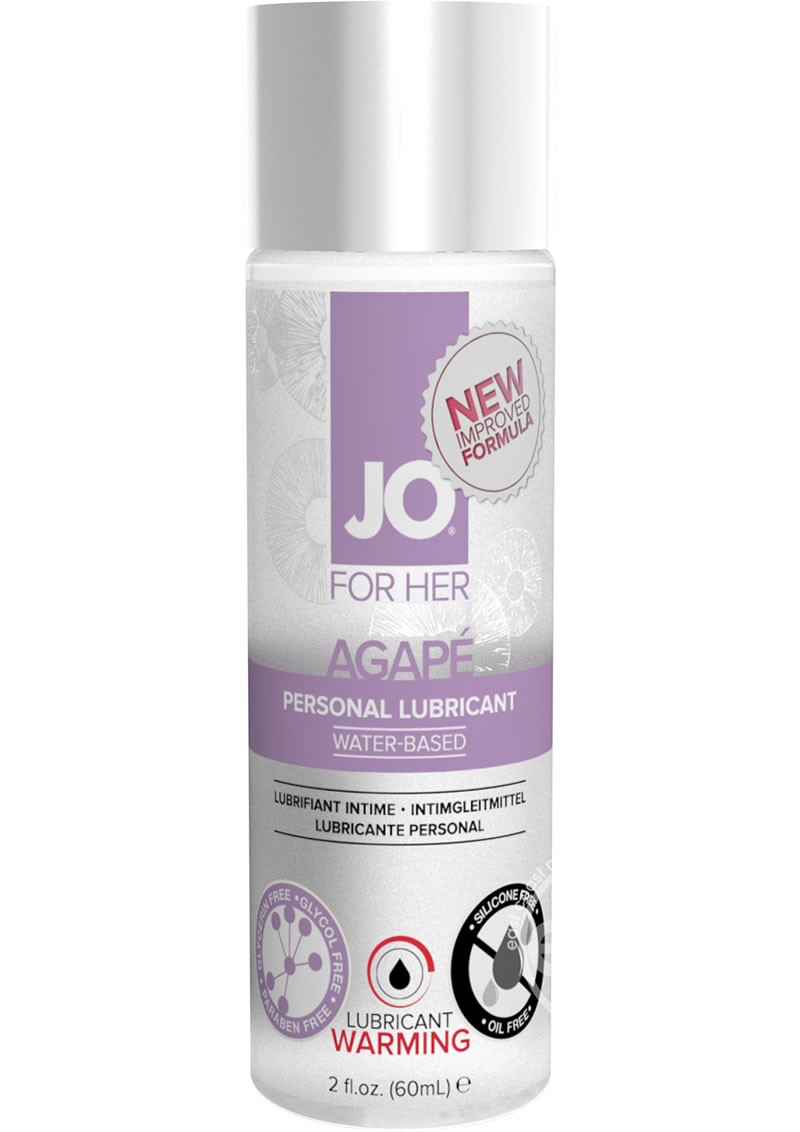 System Jo for Her Agape Warming Lubricant 2 Ounce