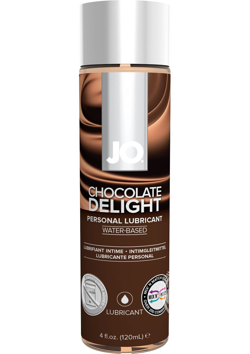 System Jo H2O Flavored Lubricant Chocolate Delight 4 Ounce