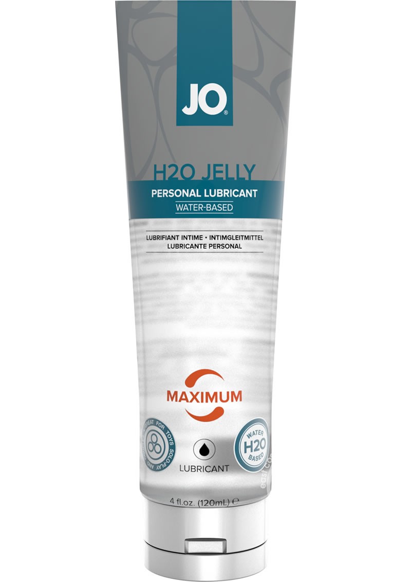 System Jo H2O Jelly Lubricant Maximum 4 Ounce