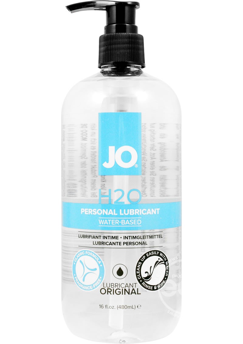 System Jo H2O Water Based Lubricant 16 Ounce