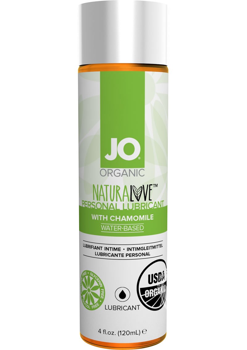 System Jo Organic Naturalove Waterbased Lubricant 4 Ounce