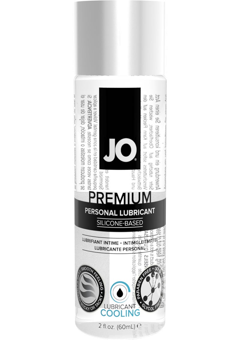 System Jo Premium Cooling Silicone Lubricant 2 Ounce