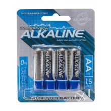 Dj Alkaline Batteries Aa 4pk