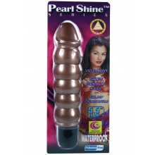Pearl Shine Ribbed - Brown W/p