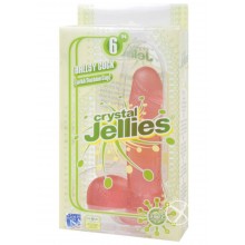 Crystal Jellies Ballsy Cocks 6 Pink