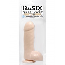 Basix Big 7 W/suction Cup Flesh