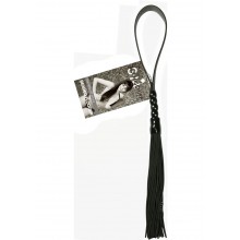 Sandm Beaded Flogger - Noir