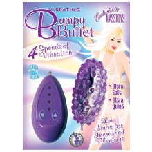 Vibrating Bumpy Bullet Purple