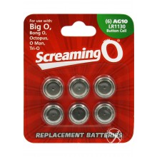 Screamingo6pkbattag10/lr1130(individual)