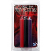 Japanese Drip Candles 3pk