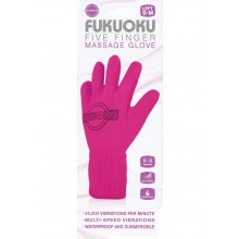 Fukuoku Massaging Glove Left Pink
