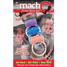 The Macho Collection 3 Ring Set
