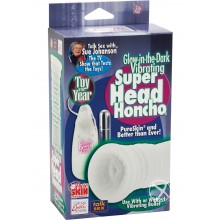 Glow In Dark Super Head Honcho White