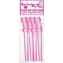 Bachelorette Flexy Super Straw 10pc