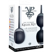 Velvet Plush Kegel Trainer Kit Black