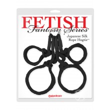 Ff Japanese Silk Rope Hogtie Black