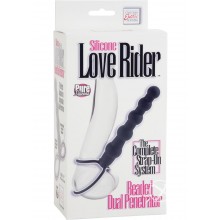 Love Ride Beaded Dual Penetrator Black