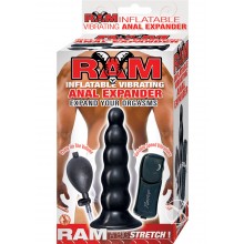 Ram Inflatable Vibe Anal Expander Black