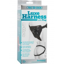 Vac U Lock Platinum Luxe Harness Black