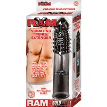 Ram Vibrating Penis Extender Smoke