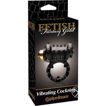 Ff Gold Vibrating Cock Ring