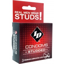 Id Studded Condoms 3 Pack