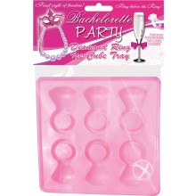 Diamond Ring Ice Cube Tray 2pk
