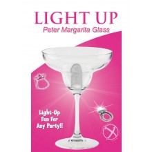 Light Up Peter Margarita Glass