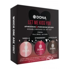 Dona Let Me Kiss You Massage Gift Set