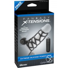 Fx Extreme Silicone Power Cage Black