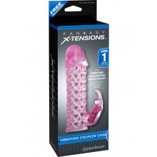 Fx Vibrating Couples Cage Pink