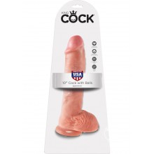 Kc 10 Cock W/balls Flesh
